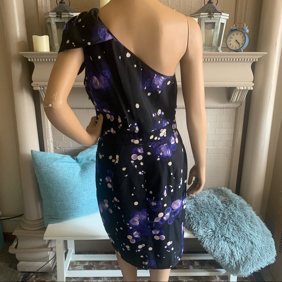 One Shoulder All Over Print Sheath Dress from The Limited - Picture 2 of 5
